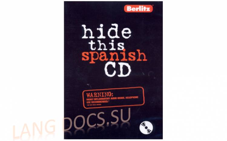 Berlitz - Hide this spanish CD